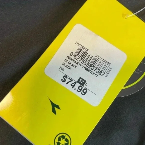 DIADORA 11” Padded Commuter  Cycling Shorts - Picture 4 of 8